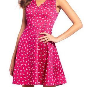 Draper James Love Floral Print Circle Dress